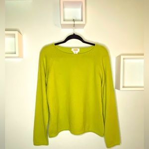 Talbots Pure Cashmere Crewneck Sweater